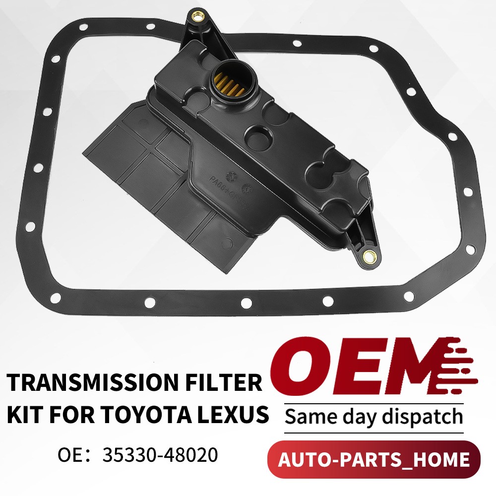 For Toyota Lexus Transmission Oil Filter Kit 35330‑48020 3.5L with Gasket Seal