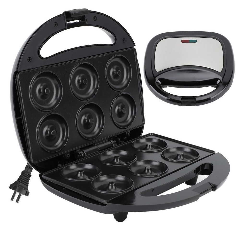 Luqeeg Mini Donut Maker Machine, 750W Doughnut Machine, Makes 12 Mini Doughnuts