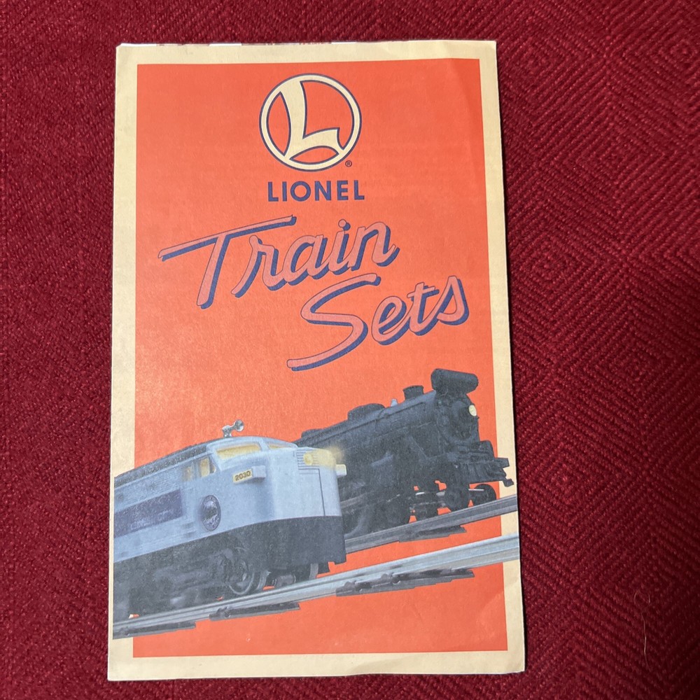 LIONEL TRAIN SETS 1996 BROCHURE