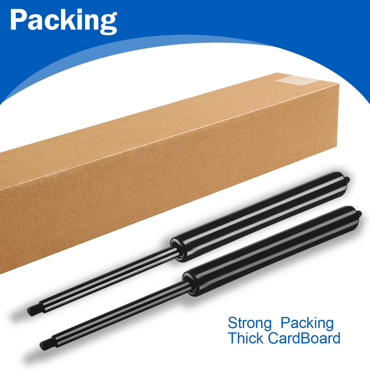 2Pcs Rear Trunk Liftgate Lift Supports W/ Power Gate For Toyota Venza 2009 -2016