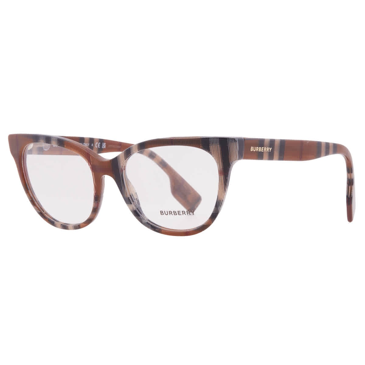 Burberry Evelyn Demo Cat Eye Ladies Eyeglasses BE2375 3966 51 BE2375 3966 51