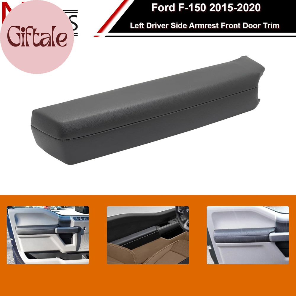 Front Driver Side Armrest Door Handle Replacements Compatible with Ford F-150 20