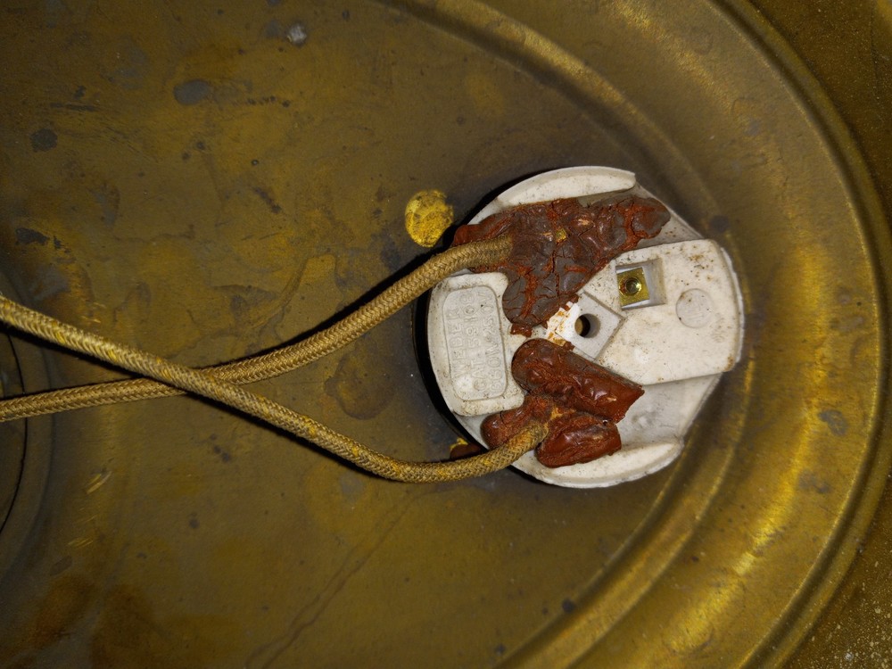 Antique Art Dèco Ceiling Light Fixture