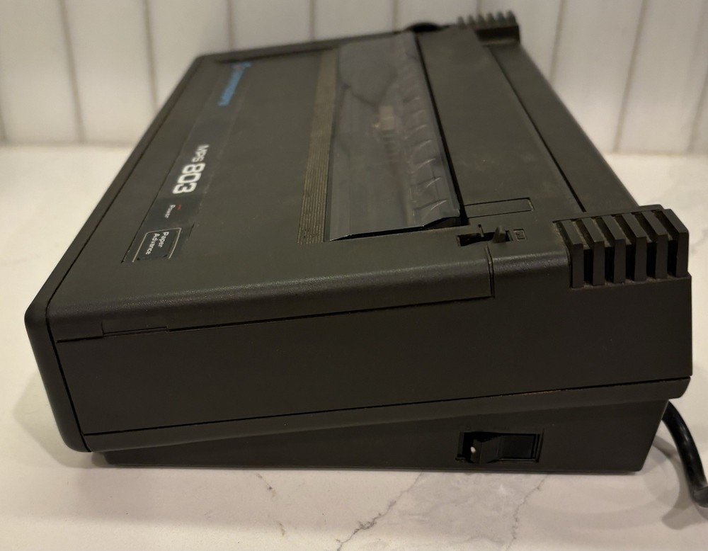 Commodore MPS-803 Dot Matrix Printer POWERS ON. For Parts Only. See Video ▶️