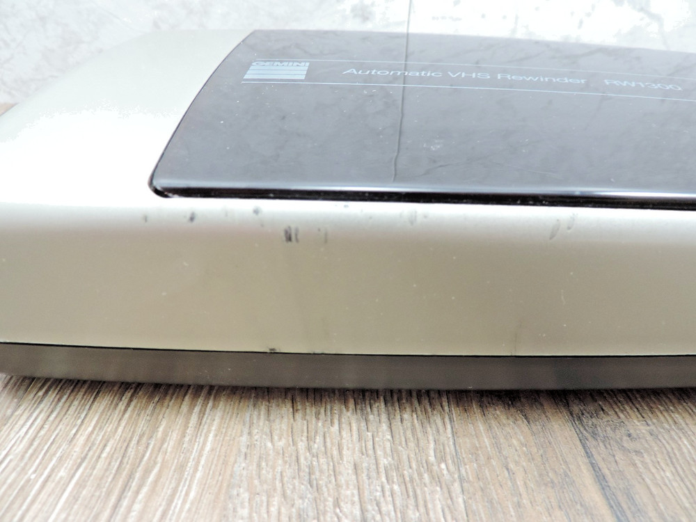 Gemini Automatic VHS Rewinder RW1300 Tested Works
