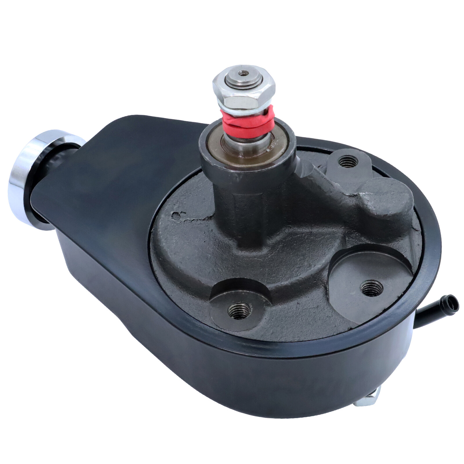 Saginaw Power Steering Pump For Small Big Block Chevy SBC BBC 350 454 327 Black