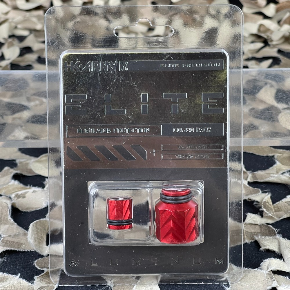 NEW HK Army Elite Thread Protector & Fill Nipple Kit - Fossil - Red