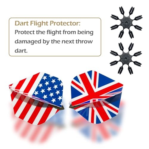 12 Pack Soft Tip Darts - Plastic Tip Darts 18 Grams with 100 Extra Dart B
