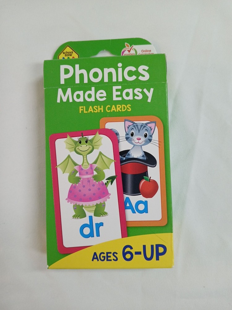 School Zone Word Families Flash Cards