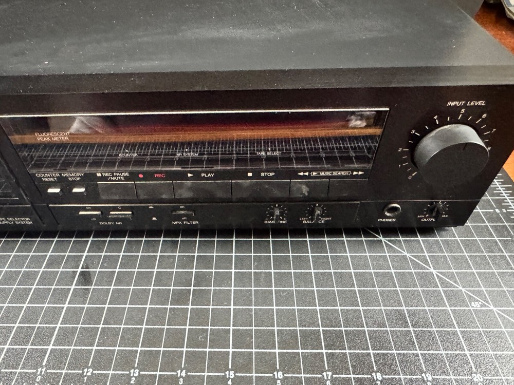DENON DR-M12HX CASSETTE DECK | TESTED AND WORKING