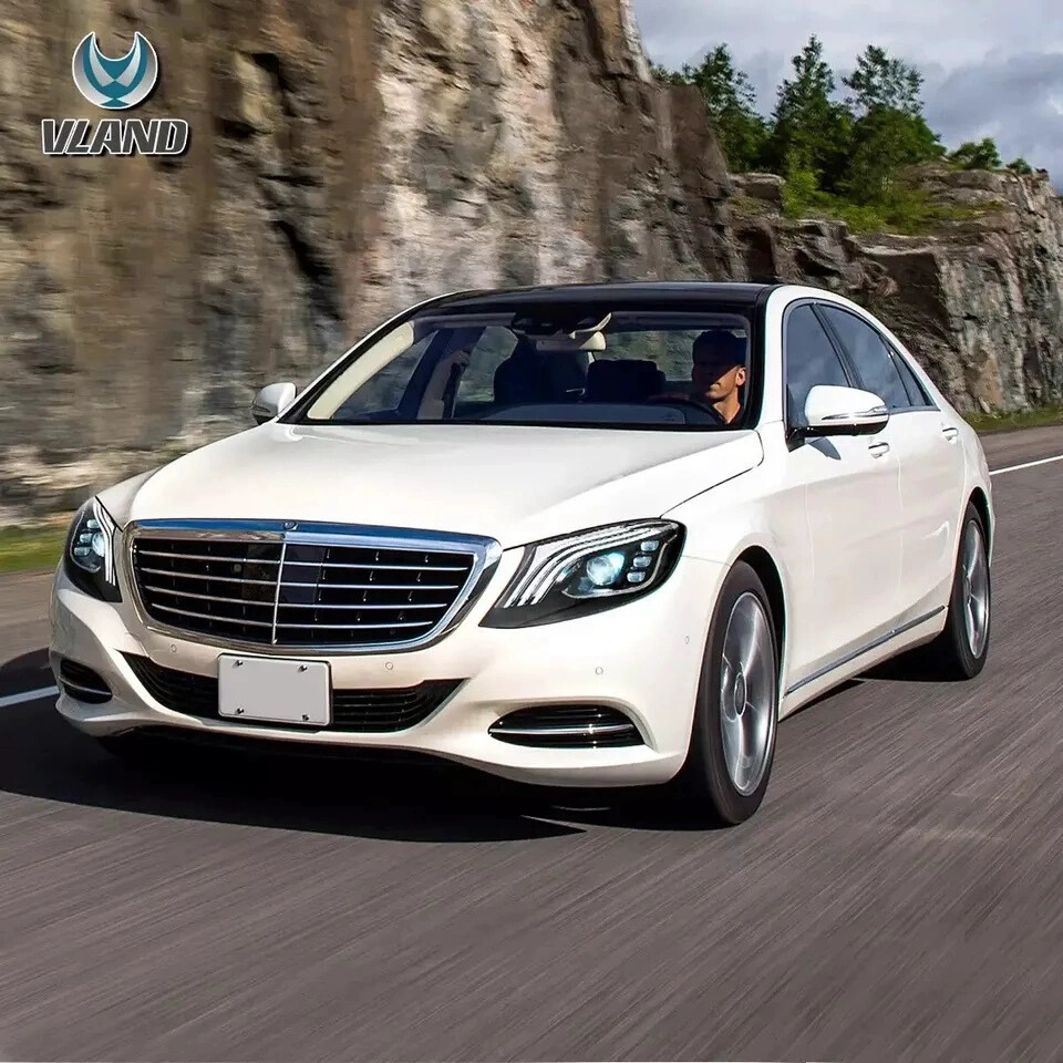 VLAND Full LED Headlights Fit 2014-2017 Mercedez Benz W222 S-Class Animation Set