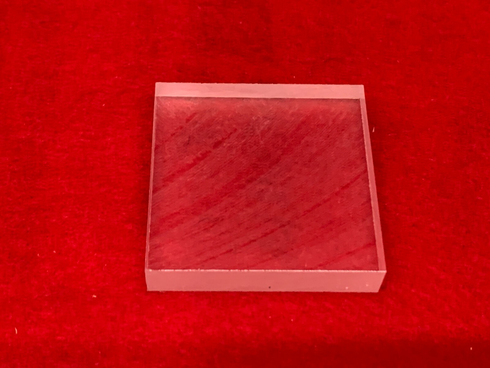 10pcs Bicron BC408 Plastic Scintillator 5x5x1 for CosmicWatch  (1 FACE POLISHED)