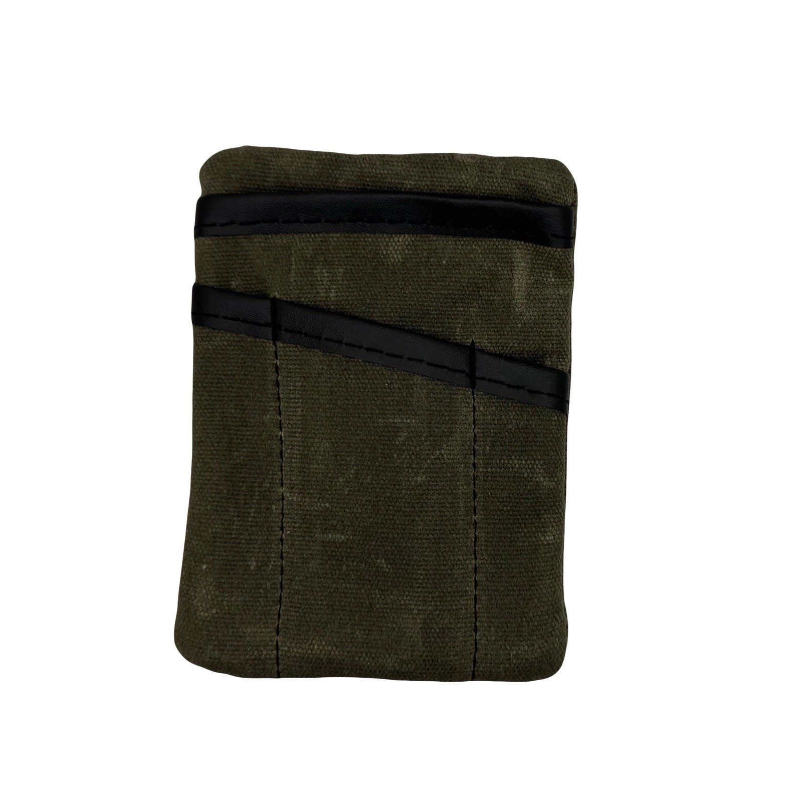 Waxed Canvas Pocket EDC Organizer - Forest Green
