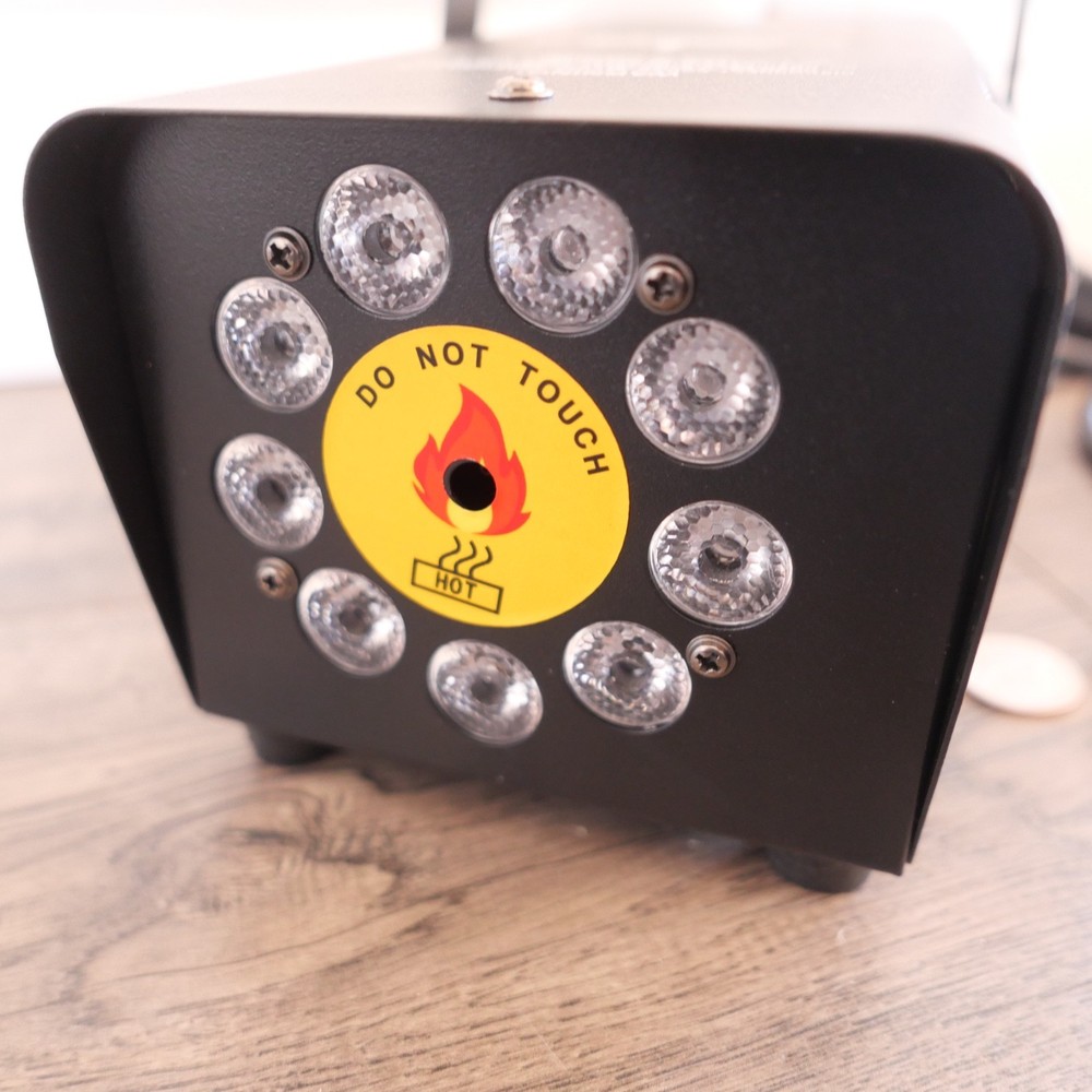 Fog Machine with 9 LED Lights, 500W & Remote Controller !!!
