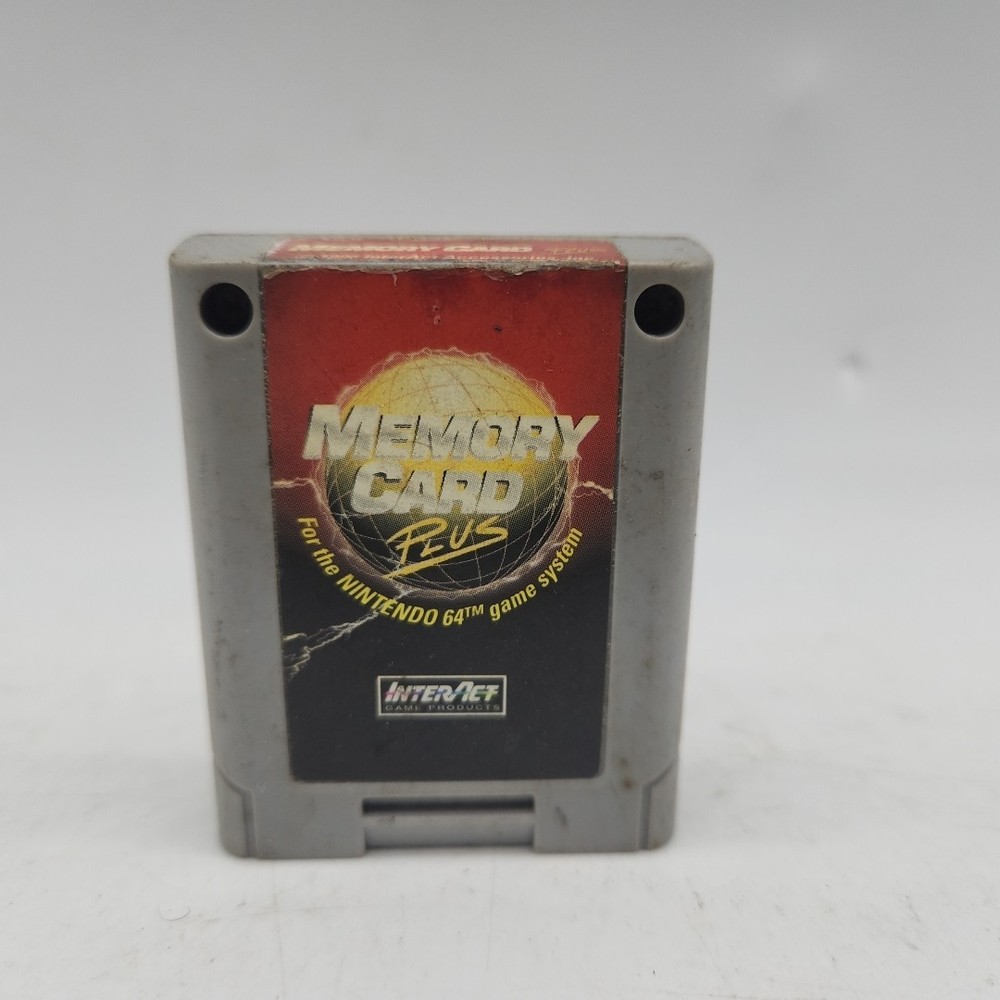 Memory Card PLUS Nintendo 64 N64 Memory Card Controller Pak by InterAct Game 309