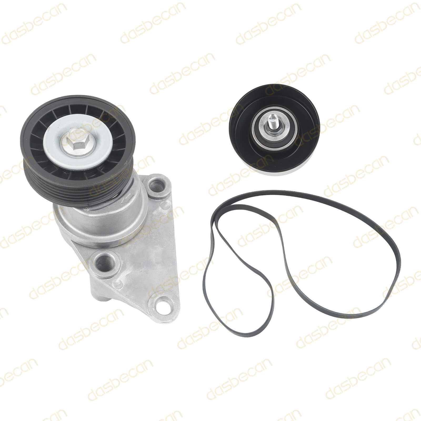 Engine Drive Belt Component Kit 90K-38158C For Chevy GMC Cadillac H2 2003-2008