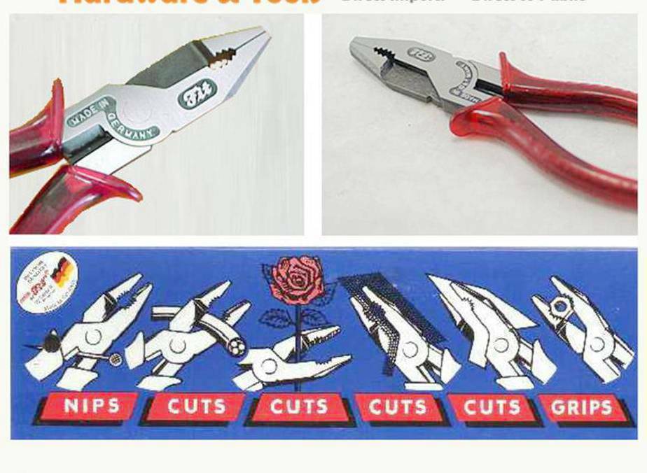 8"/200mm Multi Purpose Shear Scissor Action Universal Pliers