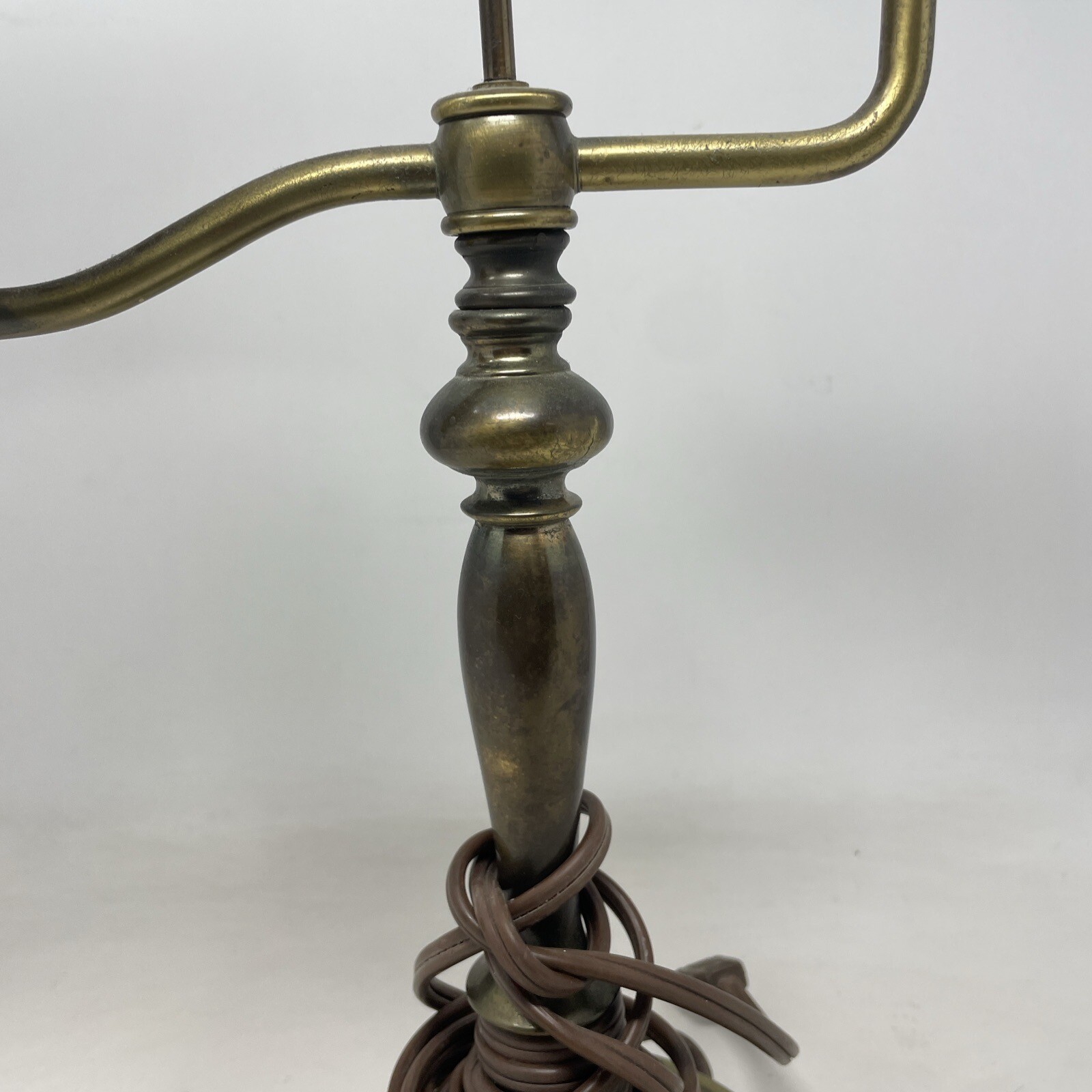 Vintage Mid-Century Modern Metal Student Table Desk Lamp Hollywood Regency