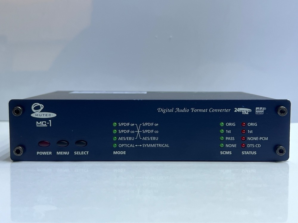 Mutec MC-1 S/PDIF-AES/EBU DIgital Audio Format Converter