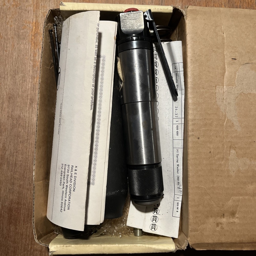 Pneumatic Needle Scaler Air Hammer Chisel Chipper Rust Slag Removal Tool