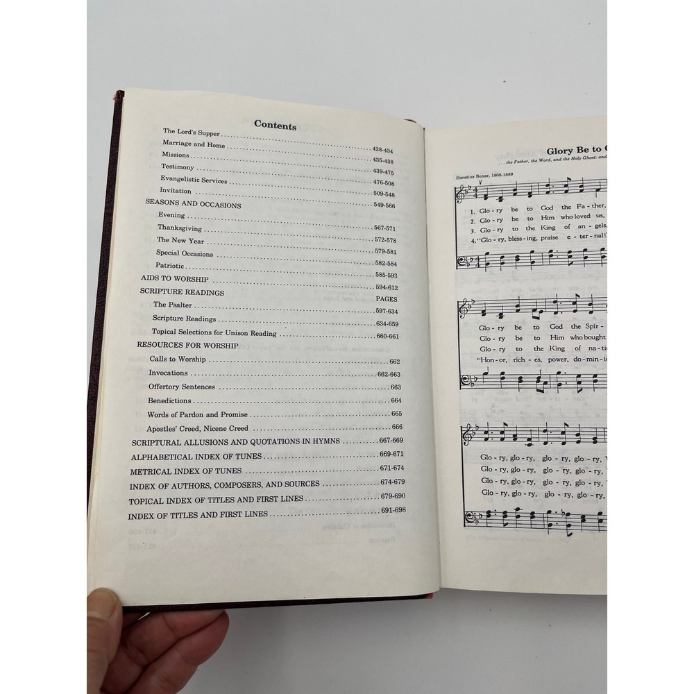 2 Vintage Hymnals