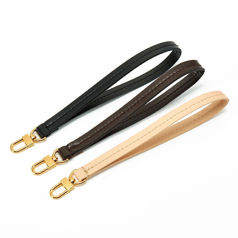 Genuine Leather Wallet Purse Wristlet Pouch Bag Handle Strap