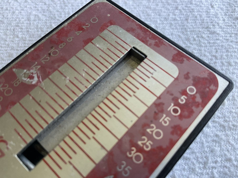 Vintage Waymaster pocket scale (0-50lb)