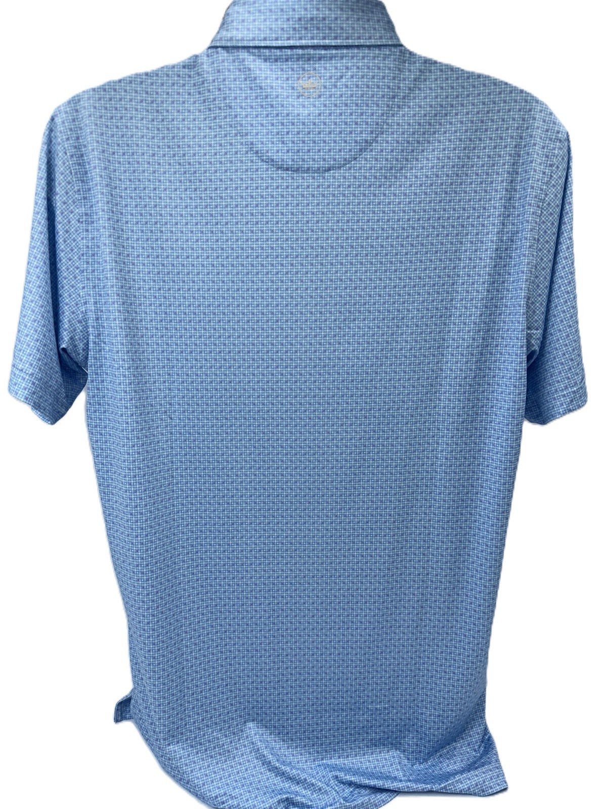 $115 Peter Millar Men's Alta Performance Jersey Polo-Classic Blue-Medium - New