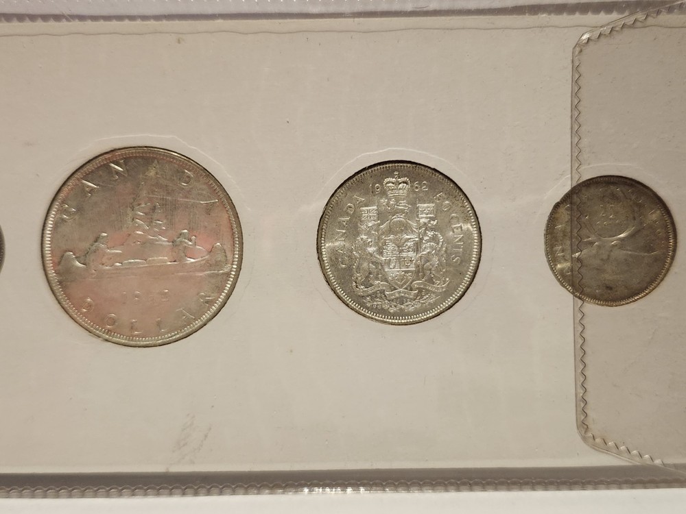 1962 CANADA SILVER COIN MINT SET