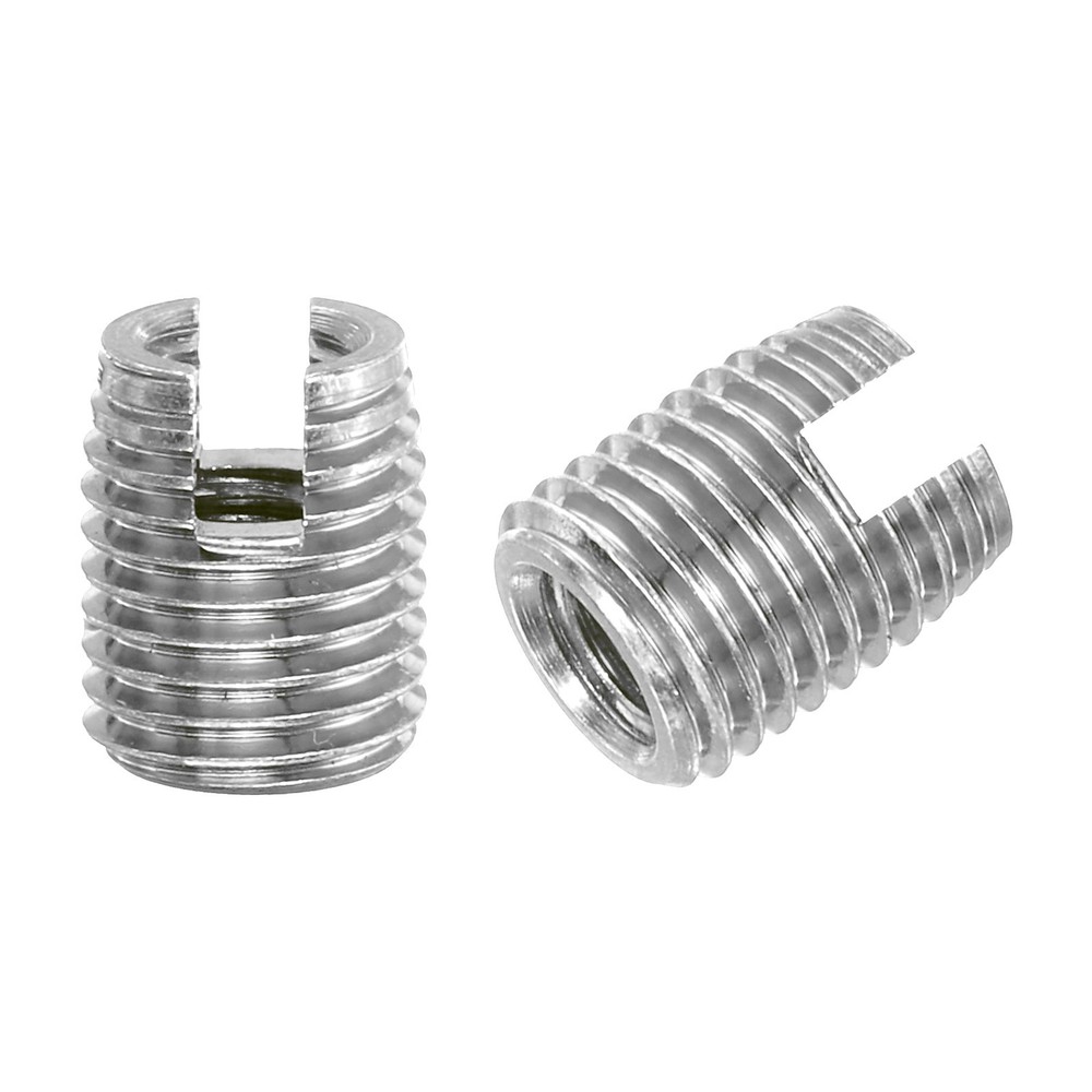 Self Tapping Threaded Inserts, 15pcs Inner M4 M6.5x8 303 Stainless Steel Nuts