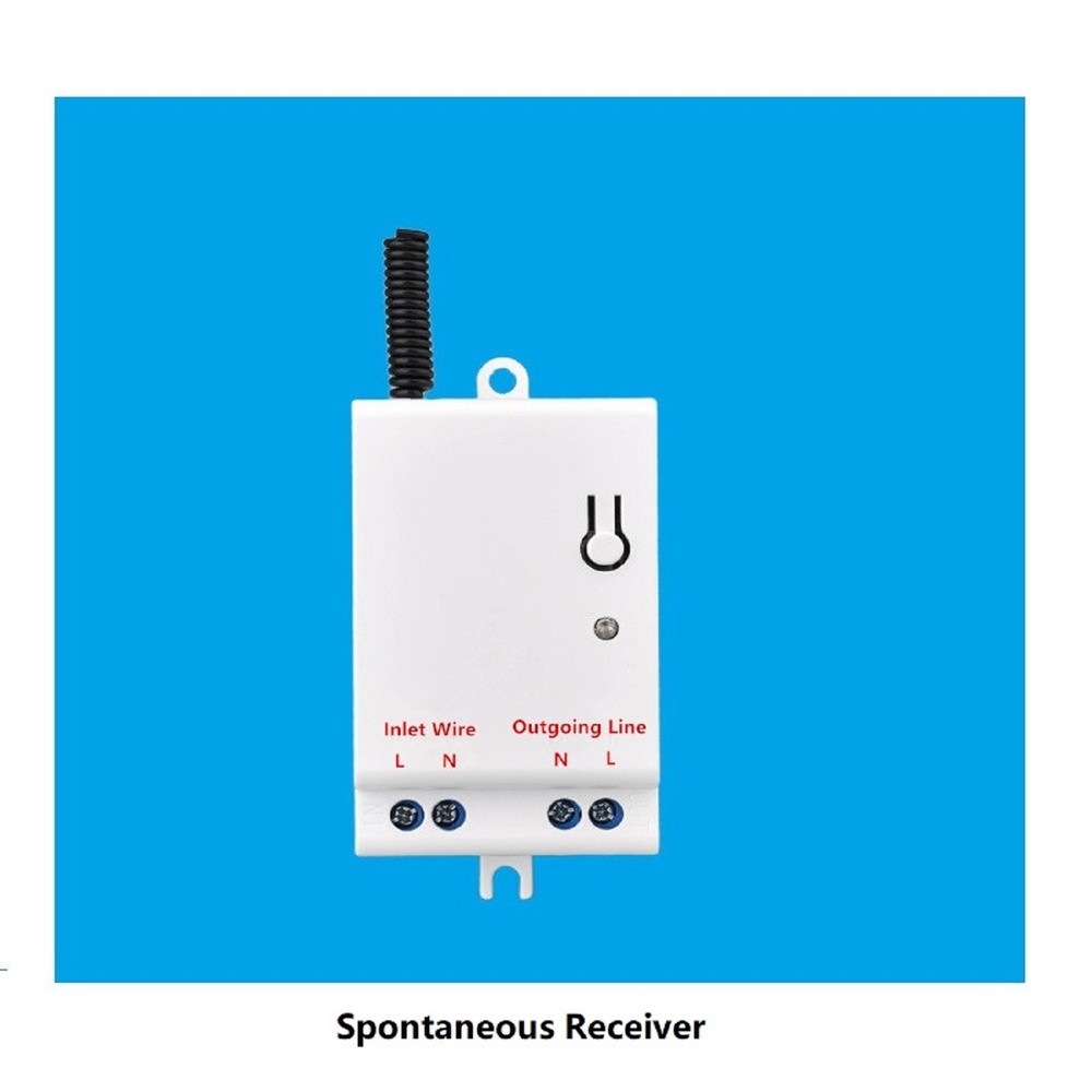 433MHz Wireless Remote Kinetic Self-Powered Wall Light Switch Remote Control