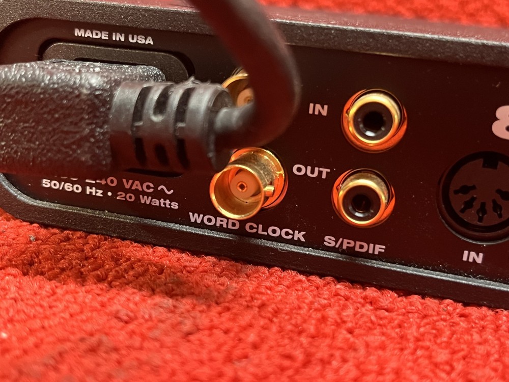 Used MOTU 828x Digital Audio Interface Thunderbolt Technology Good Condition