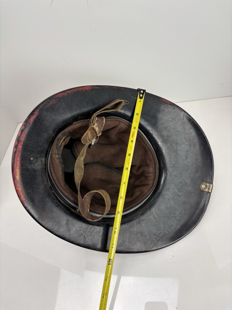 Vintage Firefighter Helmet – ARSON DIVISION – Composite Shell – Mid-Century