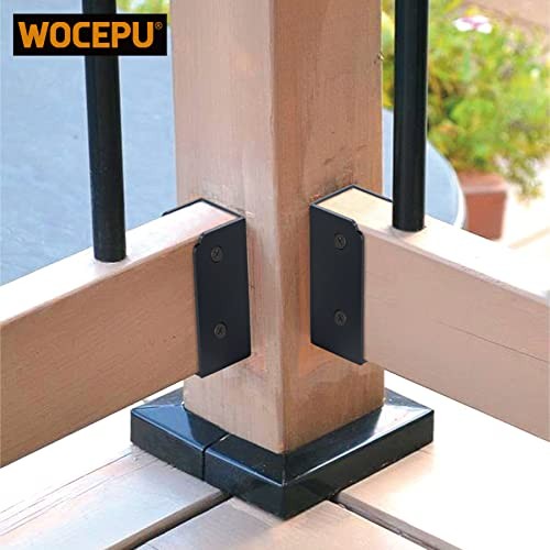 Pcs Stainless Steel Deck Railing Brackets Connectors for 2"x4" Parallel 12