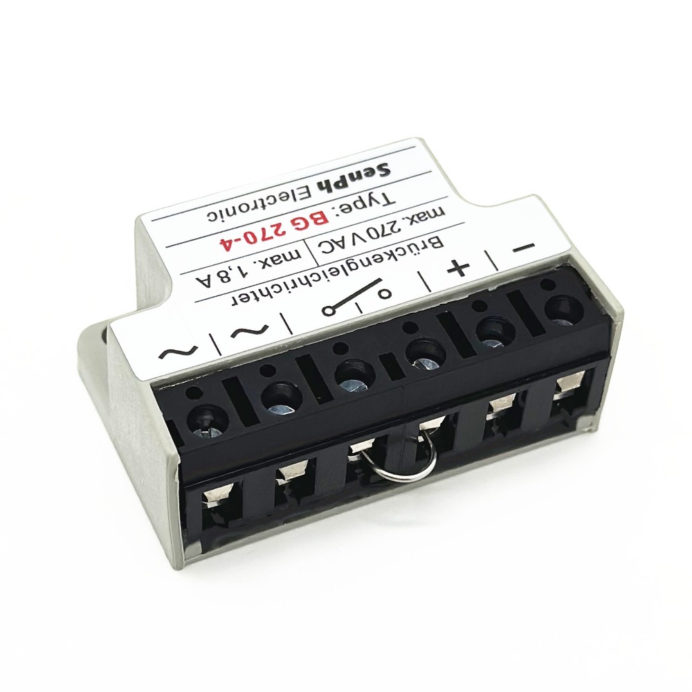 SENPH Brückengleichrichter Type: BG 270-4 270VAC 1,8A Full-Wave rectifier module