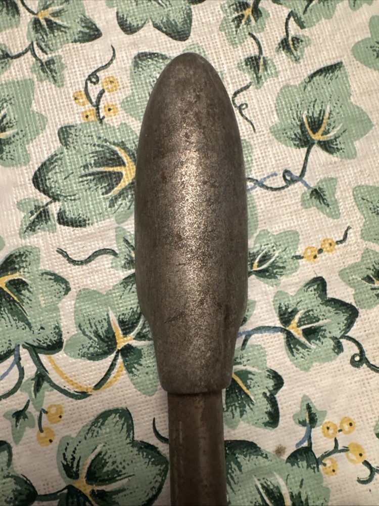 Antique Soldering Tool with Wood Handle