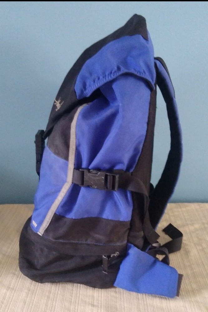 BMW Active Line Drawstring Top Motorcycle Backpack Black And Blue