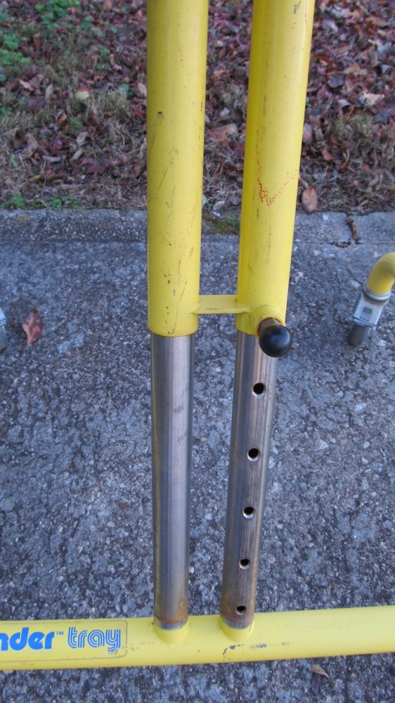 Tumble Forms TriStander Roll around Adjustable Table Tray Mobility