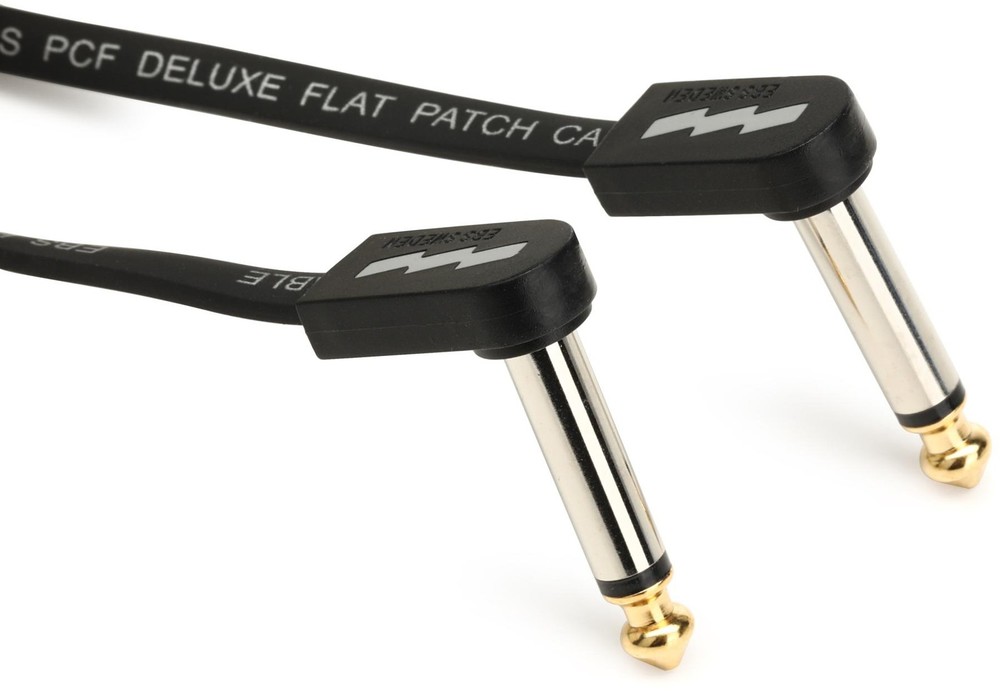 EBS Deluxe Flat Patch Cable - 7.09 inches (3-pack) Bundle