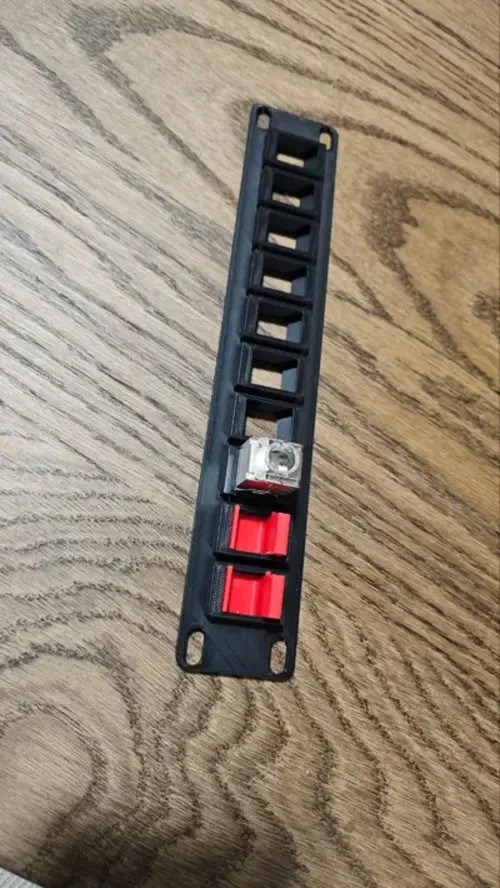 10-Inch Keystone Patch Panel - 10 Port - 1U