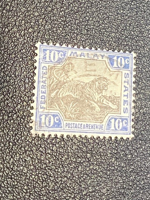 Malaya stamp 63 used