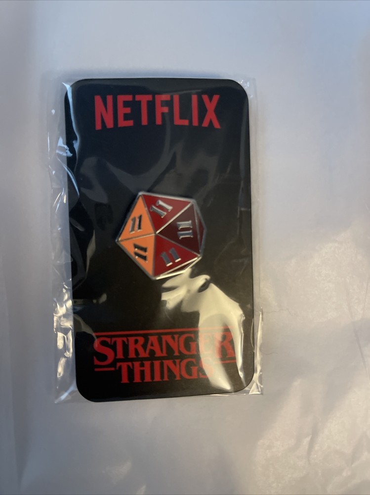 STRANGER THINGS Netflix SDCC Comic Con Lapel Pin