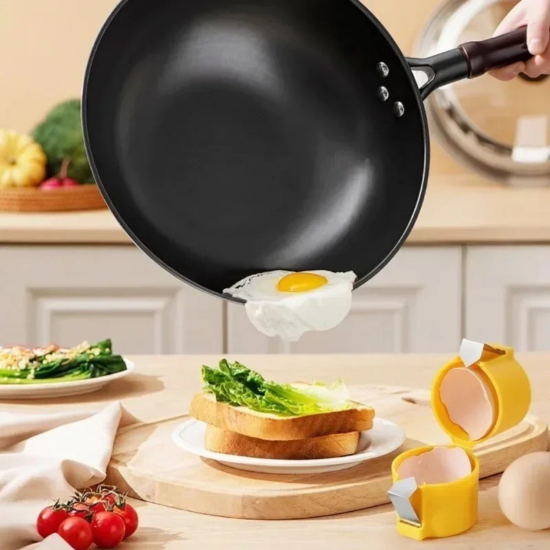 Egg Cracker Tool Manual Egg Shell Separator Opener Kitchen Gadget