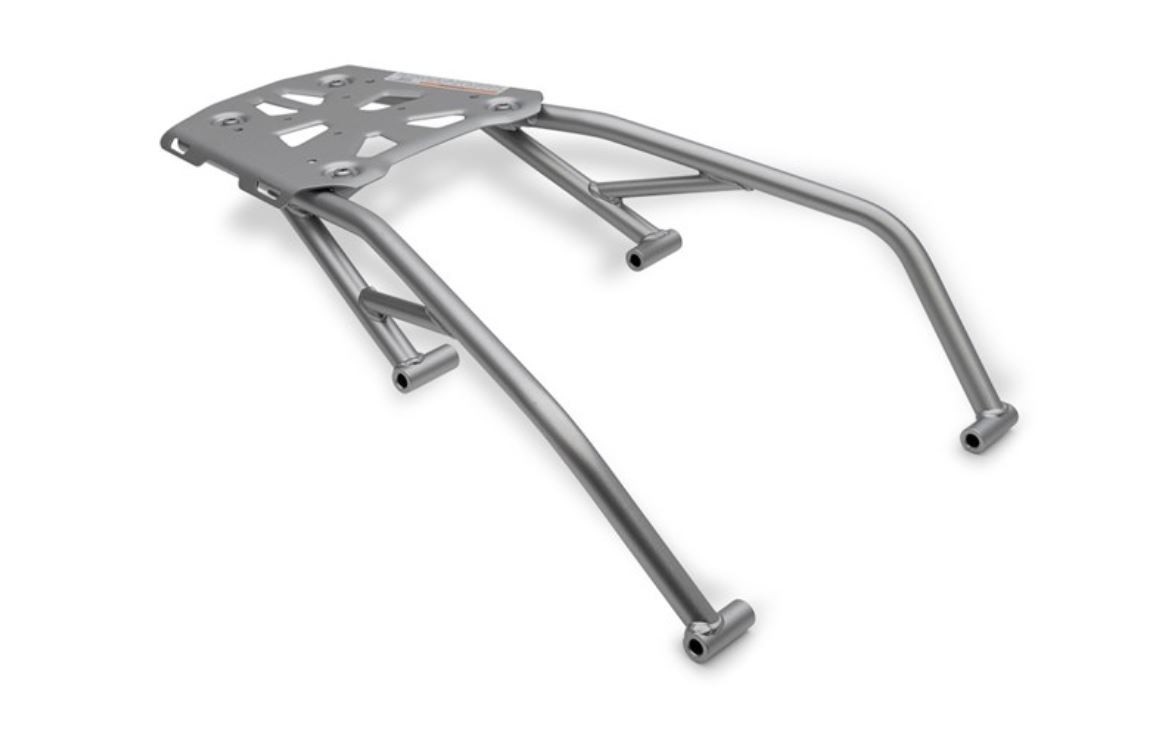NEW Genuine Kawasaki 2026 KLE500 Rear Steel Rack Carrier Silver 99994-2271