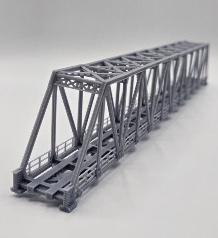 N Scale Classic Truss Bridge 1:160 – Modular Design