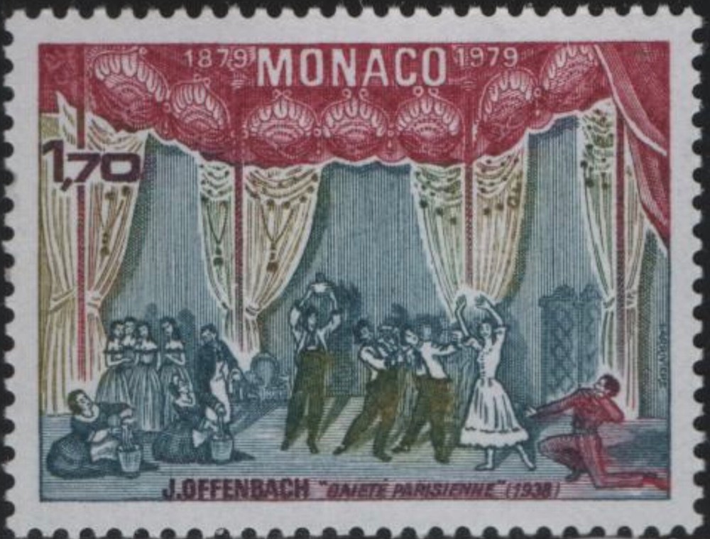 Monaco #1184 MNH