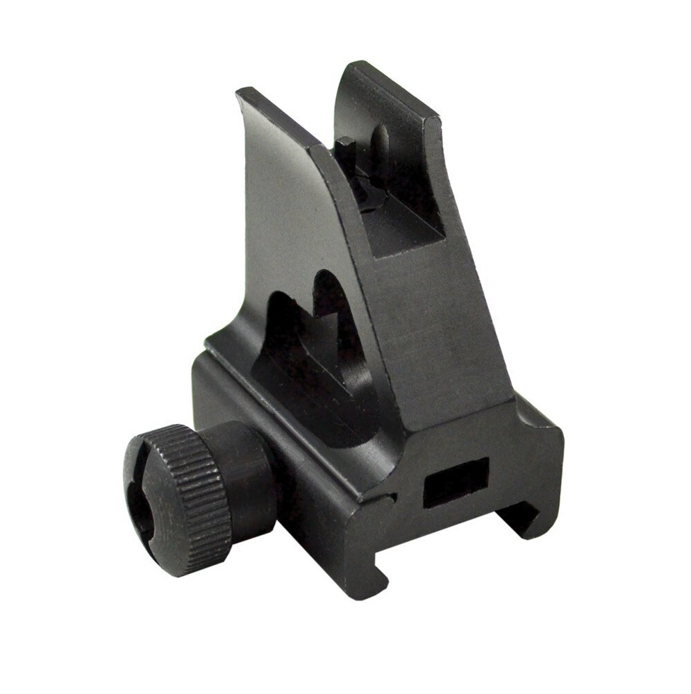 Fixed Front Backup Sight Post, Aluminum, Black