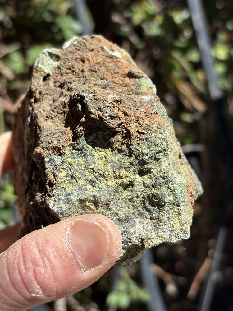 az green stone silver gold copper ore from Tombstone 801g