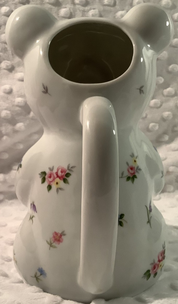 Vintage Aynsley fine bone china teddy bear pitcher
