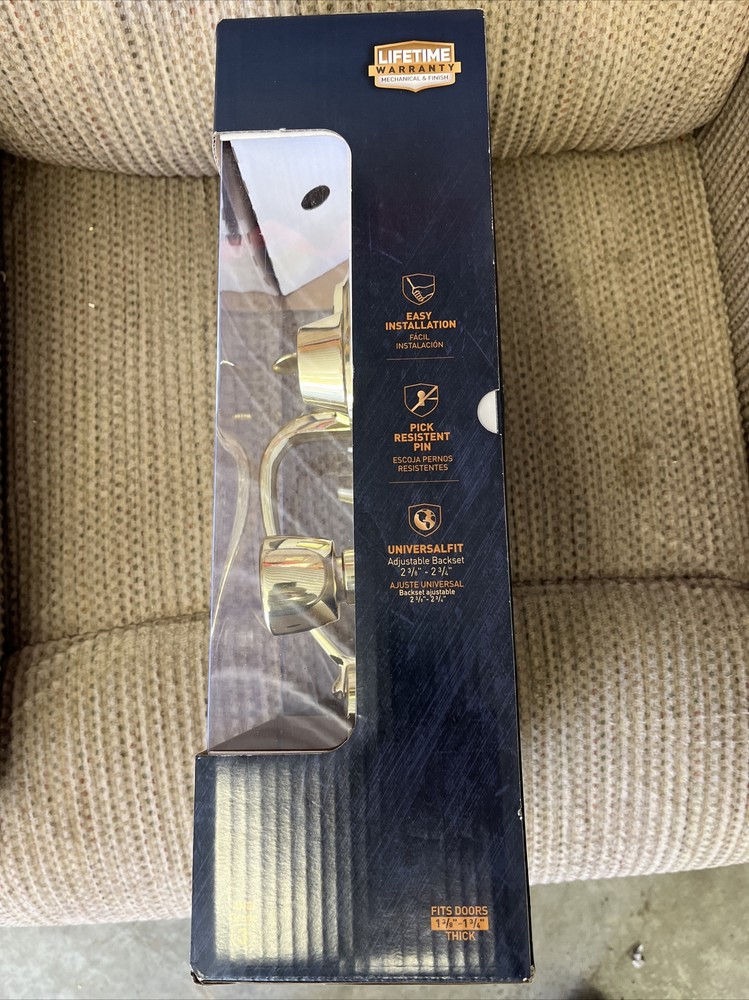 Tru-Guard, Polished Brass, Handle Set